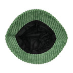 BRAND NEW LAUNCH- Styled By Corduroy Bucket Hat (One Size, 58Cm) - Green