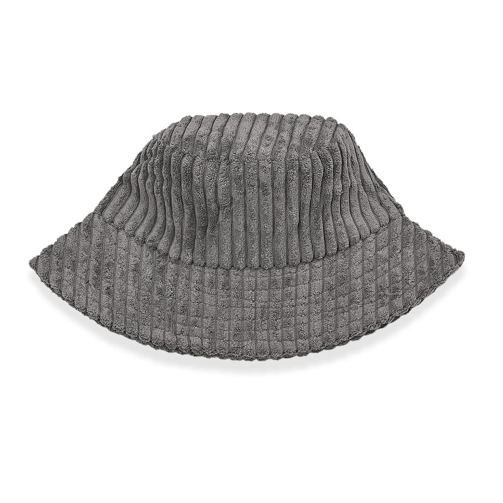 Styled By Corduroy Bucket Hat (One Size, 58Cm) - Grey