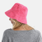 BRAND NEW LAUNCH - Styled By Corduroy Bucket Hat (One Size) - Pink
