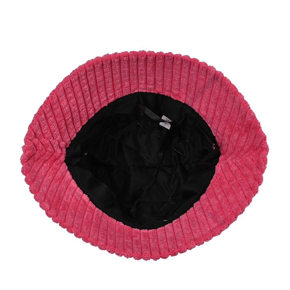 BRAND NEW LAUNCH - Styled By Corduroy Bucket Hat (One Size) - Pink