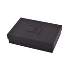 TJC Paper Large Necklace Jewellery Box (Size 16x11x4 cm) - Black