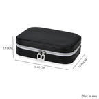 Patterned Jewellery Box (Size 16x11x5 cm) - Black