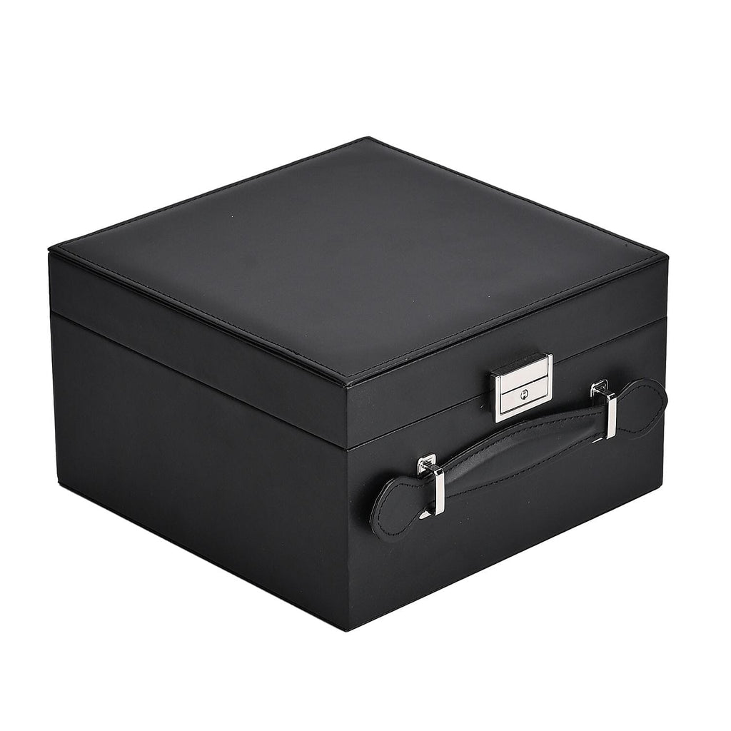 LIQUIDATION DEAL - Multi-Purpose Vanity Box with LED Mirror - Black