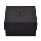TJC Paper Ring Box (Size 7x7x4 cm) - Black