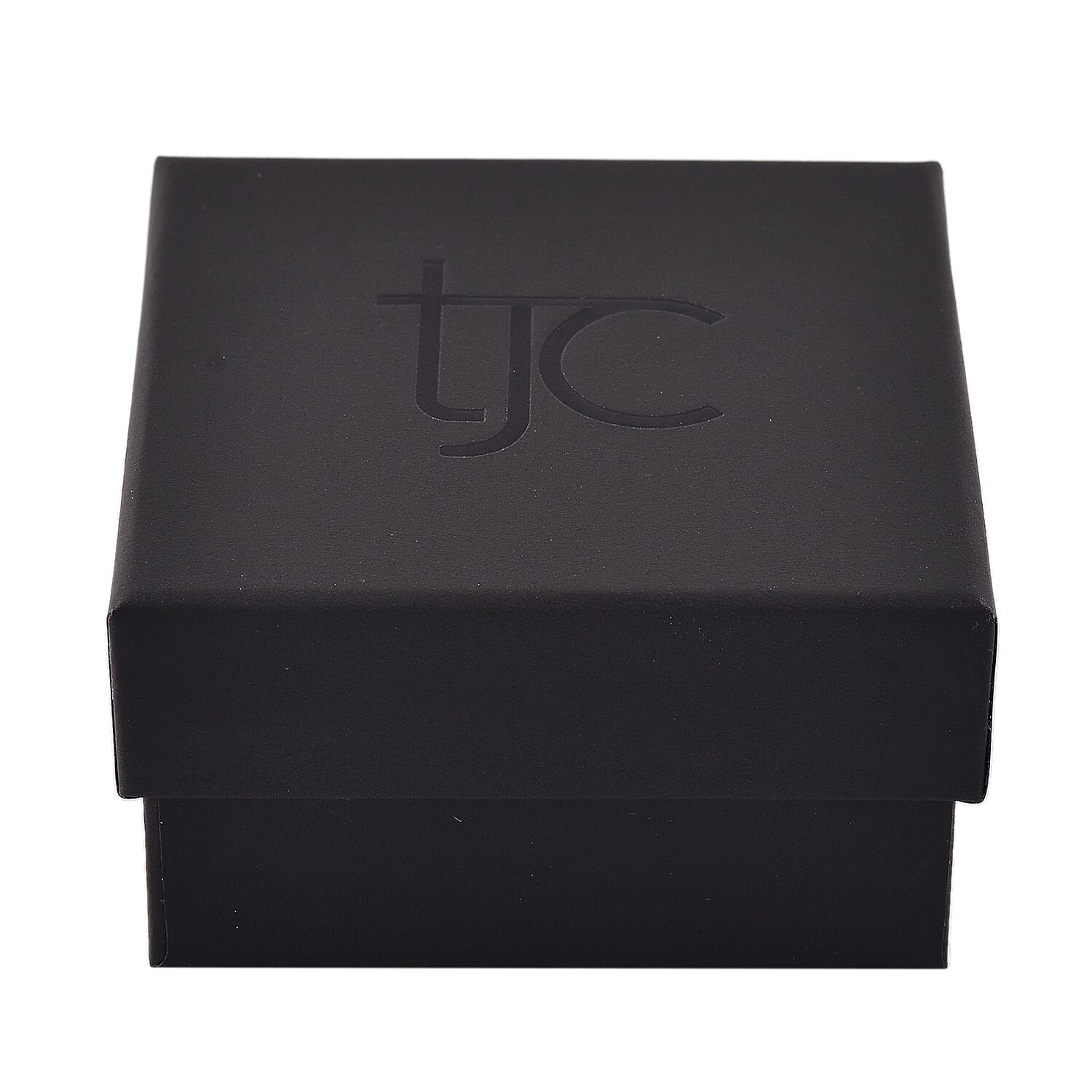 TJC Paper Ring Box (Size 7x7x4 cm) - Black