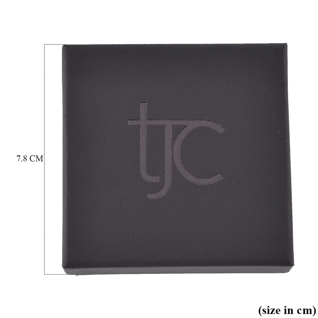 TJC Paper Ring Box (Size 7x7x4 cm) - Black