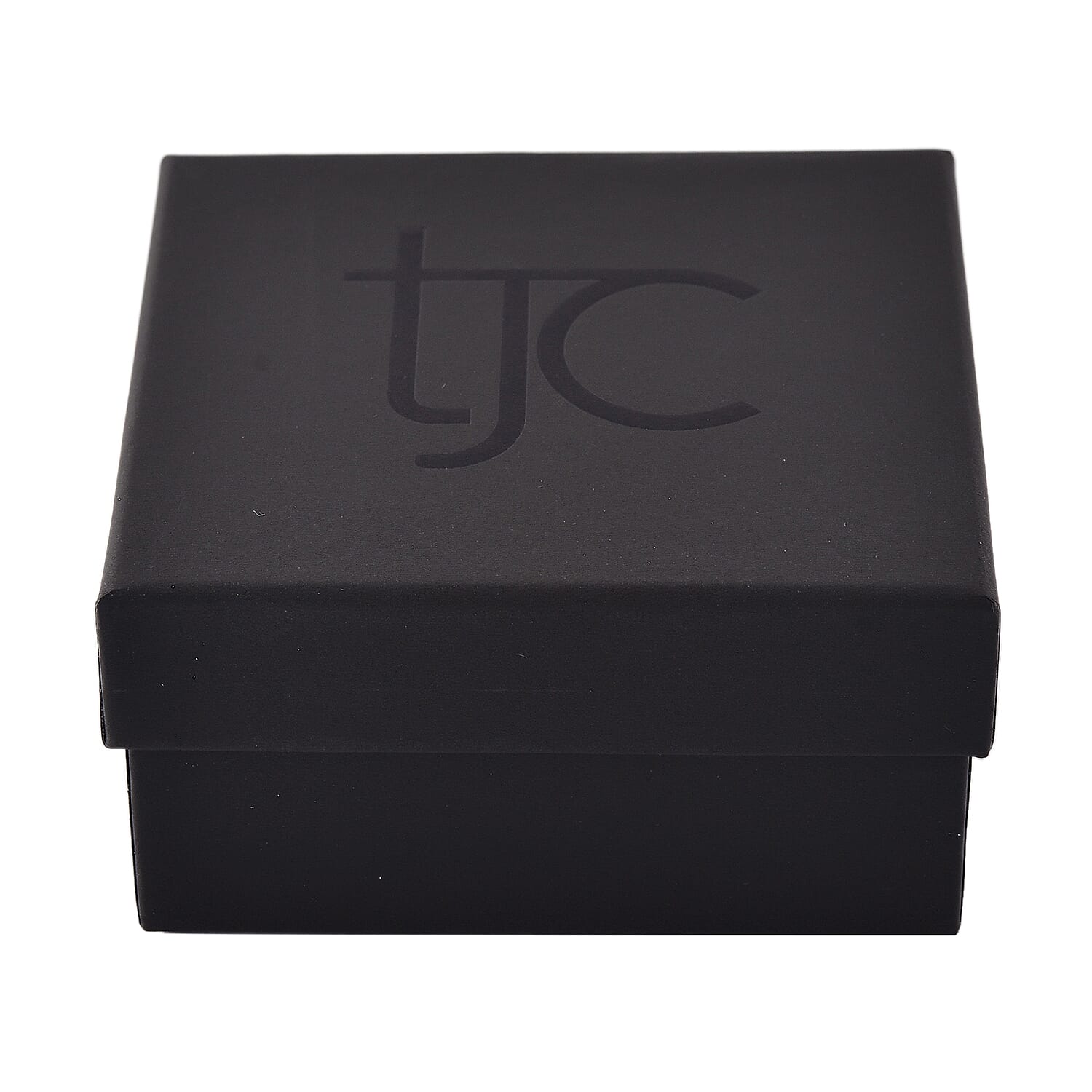 TJC Paper Earring & Pendant Jewellery Box (Size 8.8x8.4x4.5cm) - Black