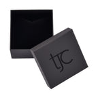 TJC Paper Large Necklace Jewellery Box (Size 9x9x5.8cm) - Black
