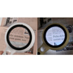 LED Handheld Interchangeable Magnifying Glass (3 x AAA Battery not inc.) - White