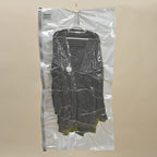 Set of 2 Hanging Vacuum Bag (Size 135x70x38 cm) - White - Transparent