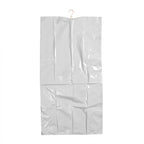 Set of 2 Hanging Vacuum Bag (Size 135x70x38 cm) - White - Transparent