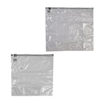Home Essentials -Set of 2 - Multipurpose Cubic Space Saver Large Storage Box (Size 40x42x25 cm) and (65x50x27)- Black & White