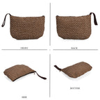 Set of 3- Tote Bag, Pouch - Picnic Mat - Khaki