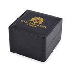 Patterned Watch Box (Size 11x10x7 cm) - Black - Black