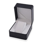 Patterned Watch Box (Size 11x10x7 cm) - Black - Black