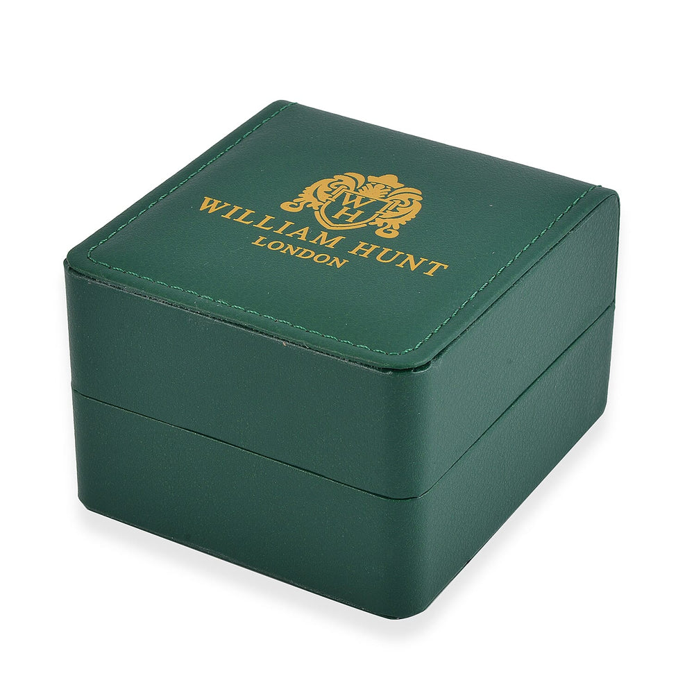 Patterned Watch Box (Size 11x10x7 cm) - Green - Green