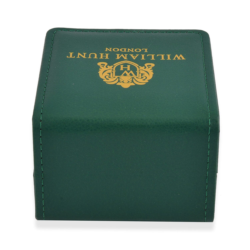 Patterned Watch Box (Size 11x10x7 cm) - Green - Green