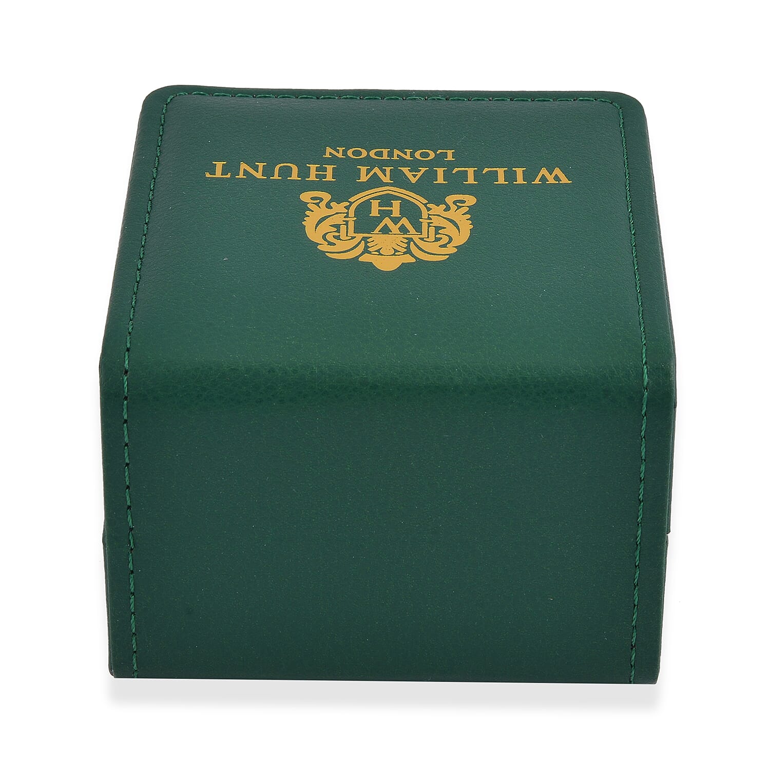 Patterned Watch Box (Size 11x10x7 cm) - Green - Green