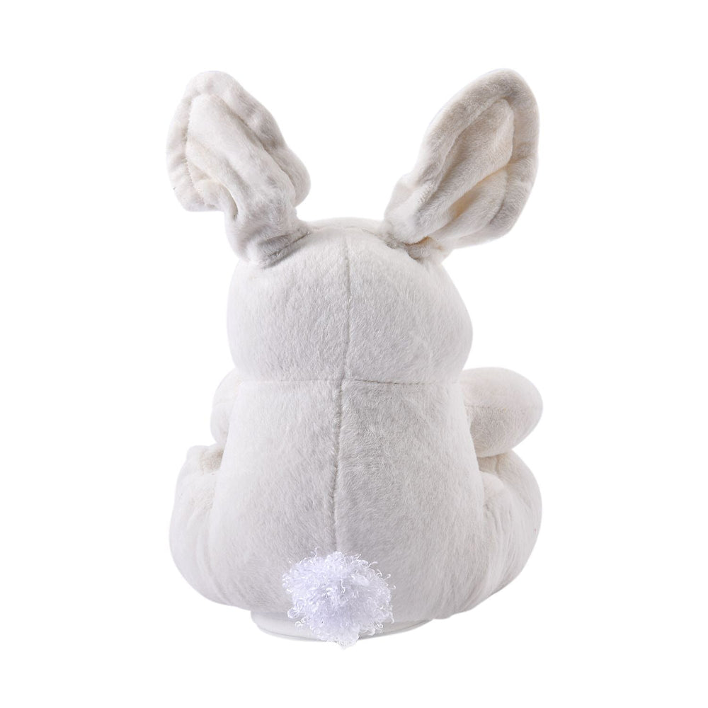 Peekaboo - Interactive Rabbit Musical Stuffed Toy with Floppy Moving Ears - Requires 3 AA Batteries (not included)