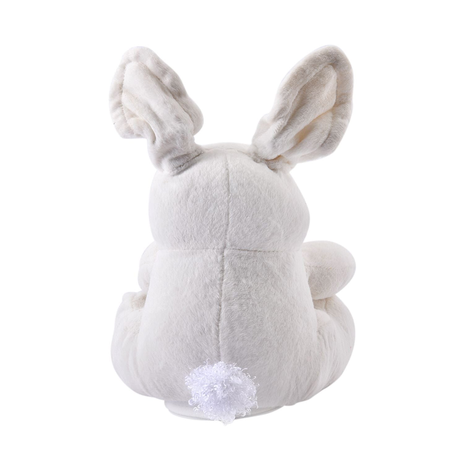Peekaboo - Interactive Rabbit Musical Stuffed Toy with Floppy Moving Ears - Requires 3 AA Batteries (not included)