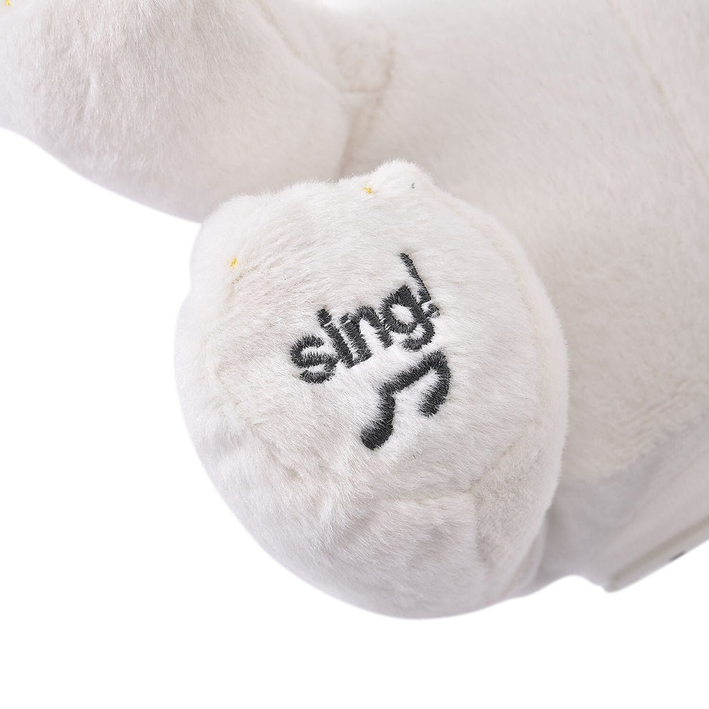Peekaboo - Interactive Rabbit Musical Stuffed Toy with Floppy Moving Ears - Requires 3 AA Batteries (not included)