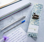 Luxury Collection- 925 Sterling Silver  Pen with Moissanite (RD 3MM) - 1 Extra Refill, Silver Wt.12 Gms Approx