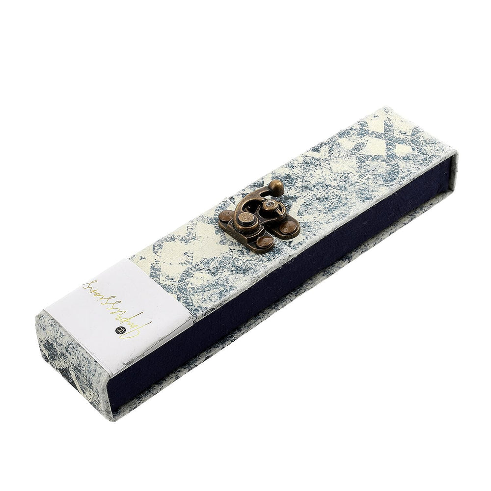 Luxury Collection- 925 Sterling Silver  Pen with Moissanite (RD 3MM) - 1 Extra Refill, Silver Wt.12 Gms Approx