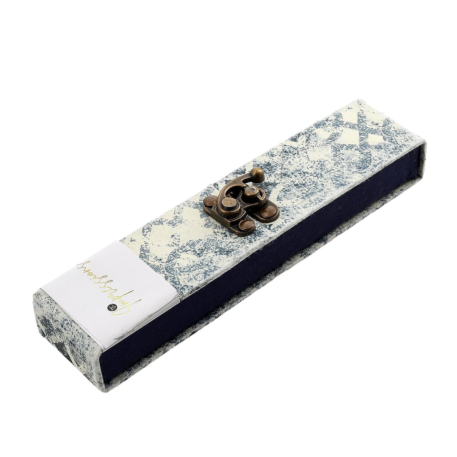 Luxury Collection- 925 Sterling Silver  Pen with Moissanite (RD 3MM) - 1 Extra Refill, Silver Wt.12 Gms Approx