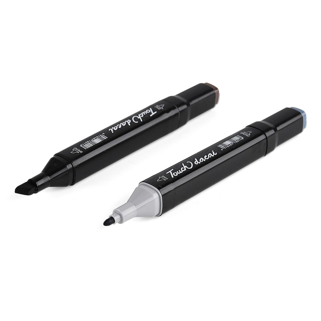 Set of 48 Dual Tip Marker Pens with Portable Storage Bag