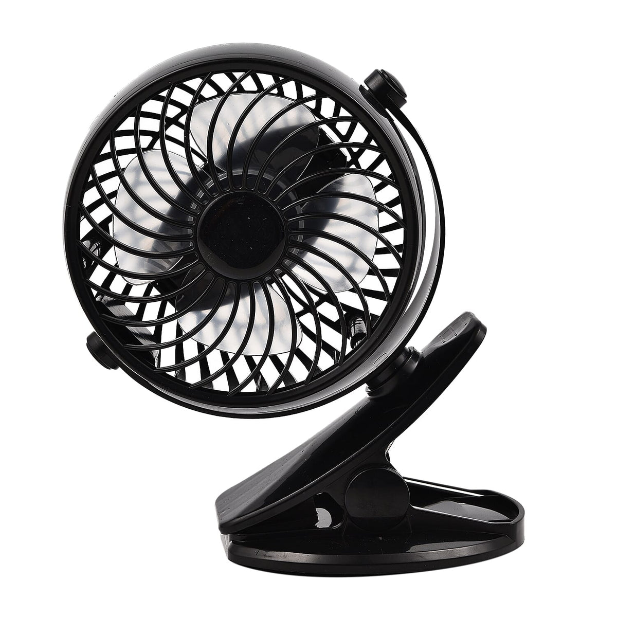 Personal Portable Desk Top and Clip on Fan Fully Rotatable and Rechargeable, Charging