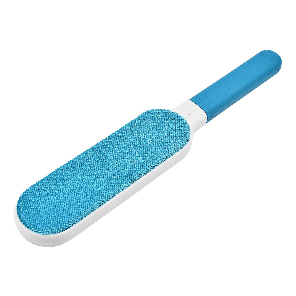 Pet Hair Remover - Lint Removers with Standard and Travel Size Lint Remover Brush - Remove Cat and Dog Hair, Lint from Carpet - White - Blue