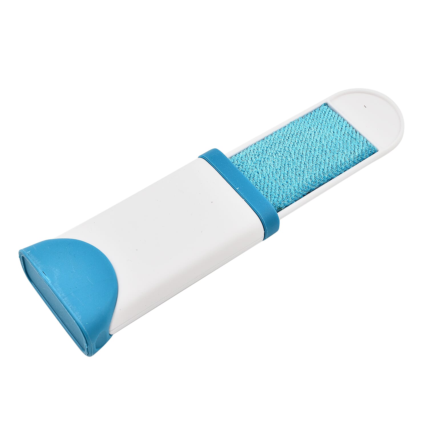 Pet Hair Remover - Lint Removers with Standard and Travel Size Lint Remover Brush - Remove Cat and Dog Hair, Lint from Carpet - White - Blue