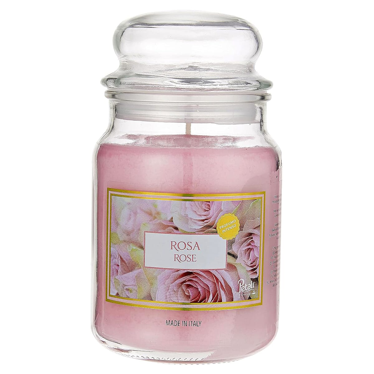 Prices Candles Petali Rose Large Candle Jar (510g) - Rose