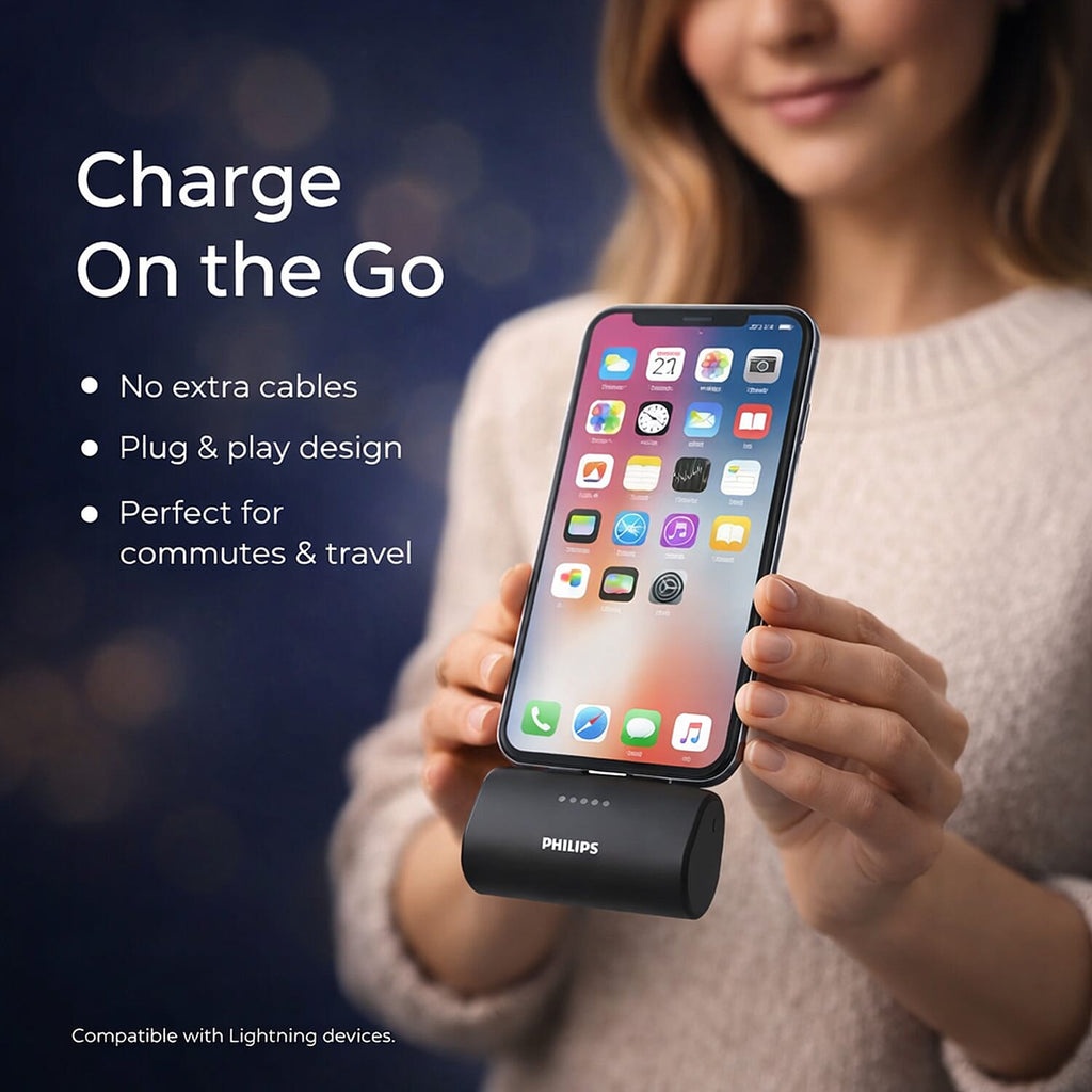 Philips Powerbank (USB - C) compatible with USB - C Devices