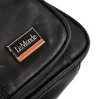 LeMonde Genuine Leather Nappa Backpack - Black