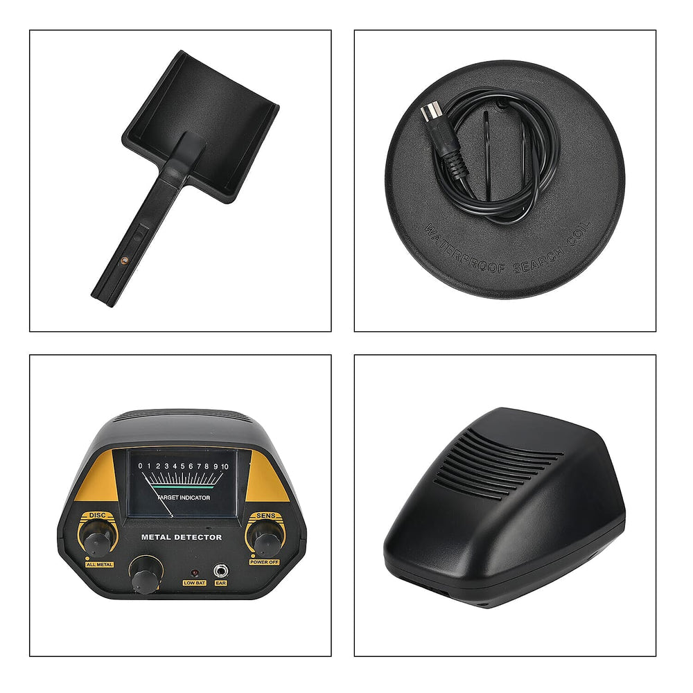 Metal Detector with Needle - Headphone - Black