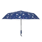 Colour-Changing Unicorn Print Umbrella - Navy