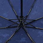 Colour-Changing Unicorn Print Umbrella - Navy