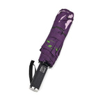 Colour-Changing Owl Print Umbrella - Purple
