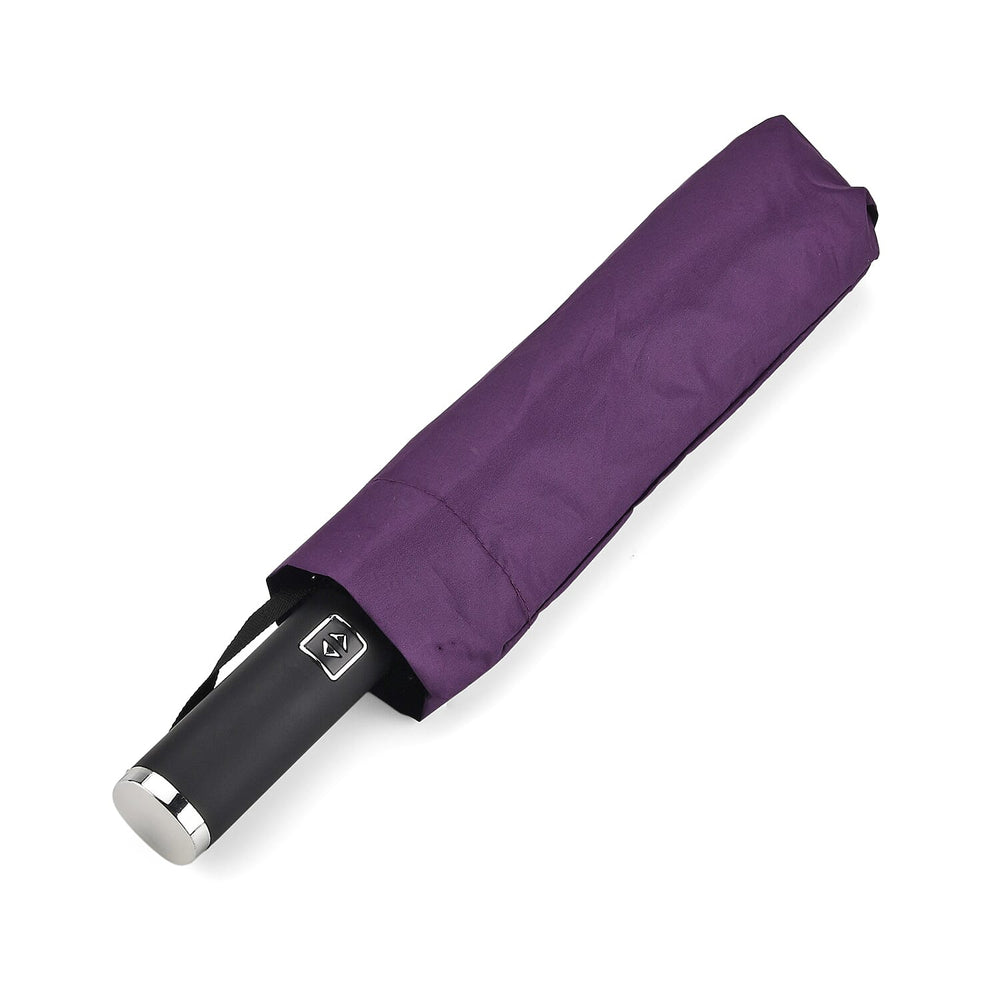 Colour-Changing Owl Print Umbrella - Purple