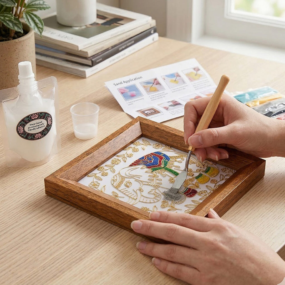Picture Frame (Size - One Size) - Multi Color & Brown