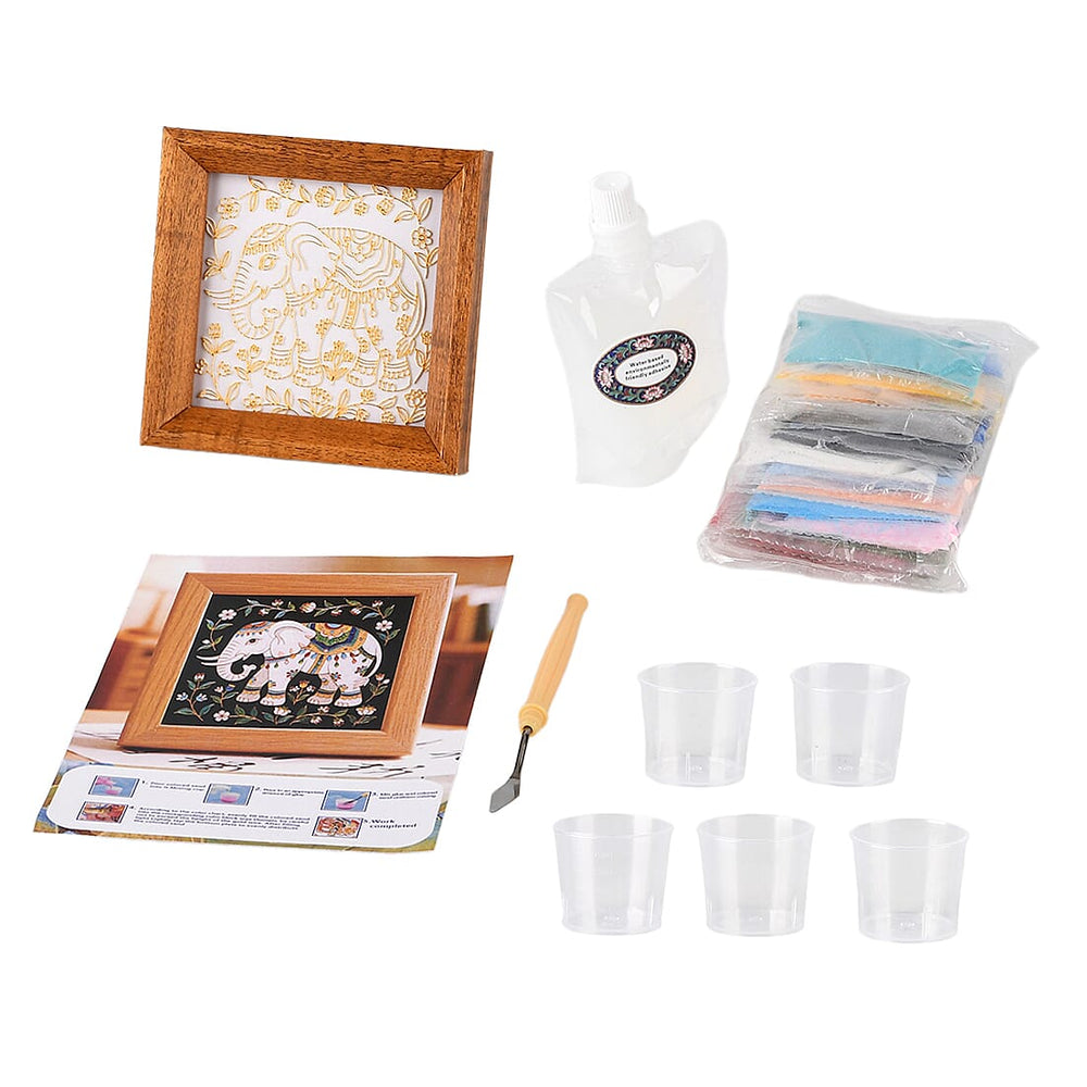 Picture Frame (Size - One Size) - Multi Color & Brown