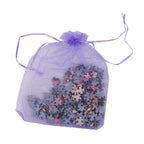 DIY 169-Piece 3D Photo Frame Jigsaw Puzzle - Irises (Against a Pink Background)