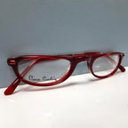 One Time Closeout - Pierre Cardin Reading Glasses - (Power -2.5) Dark Red