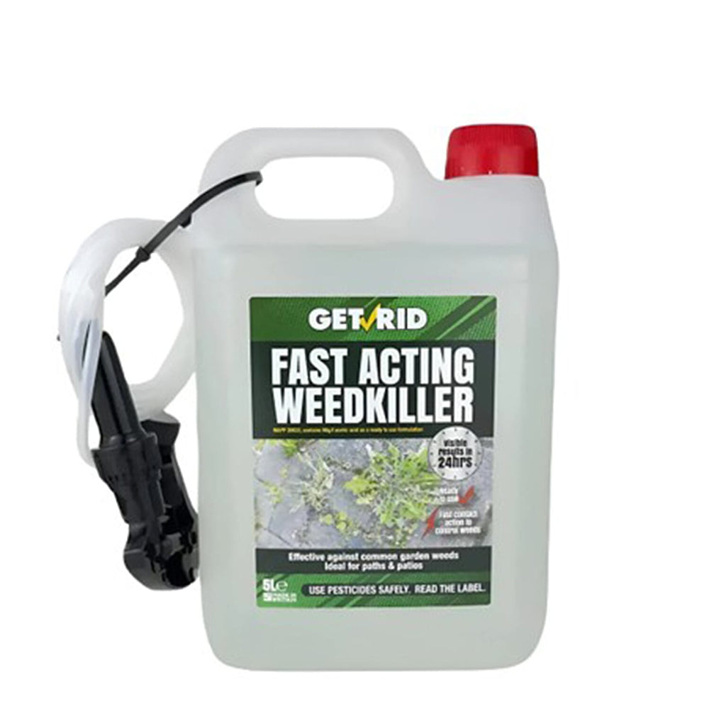 GET RID Fast Acting Weedkiller 5 Litres.