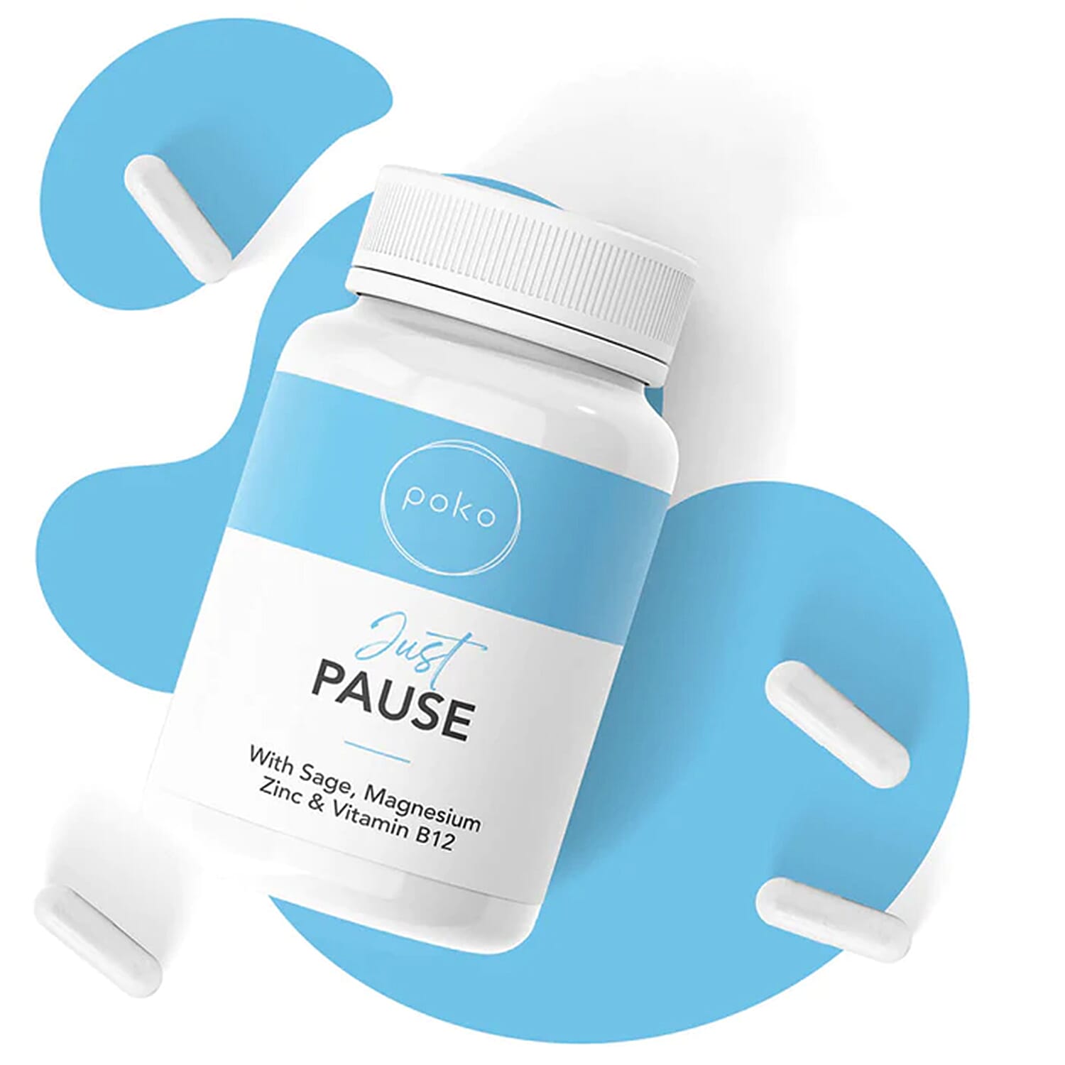 Poko - Just Pause Supplement (60 capsules )