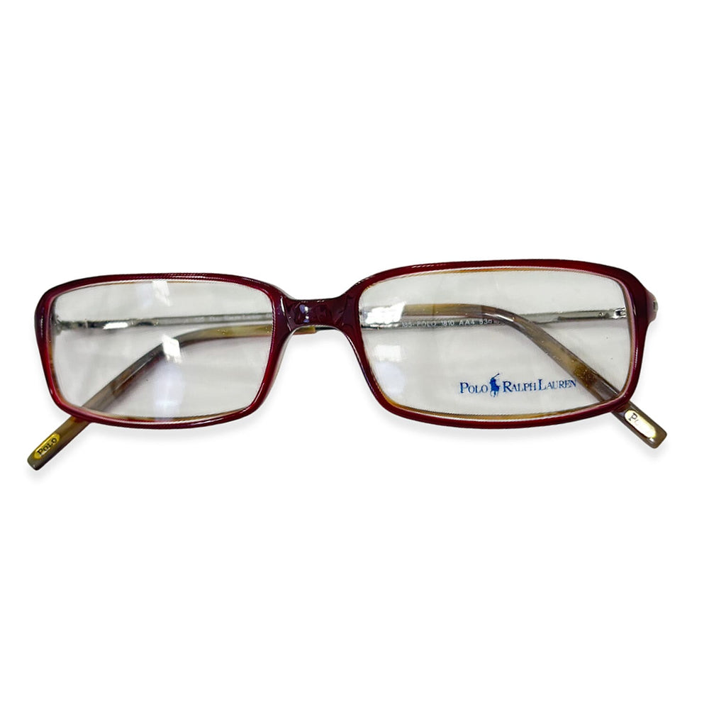 Polo Ralph Lauren Burgundy Combination Rectangular Readers (Power 1.5)