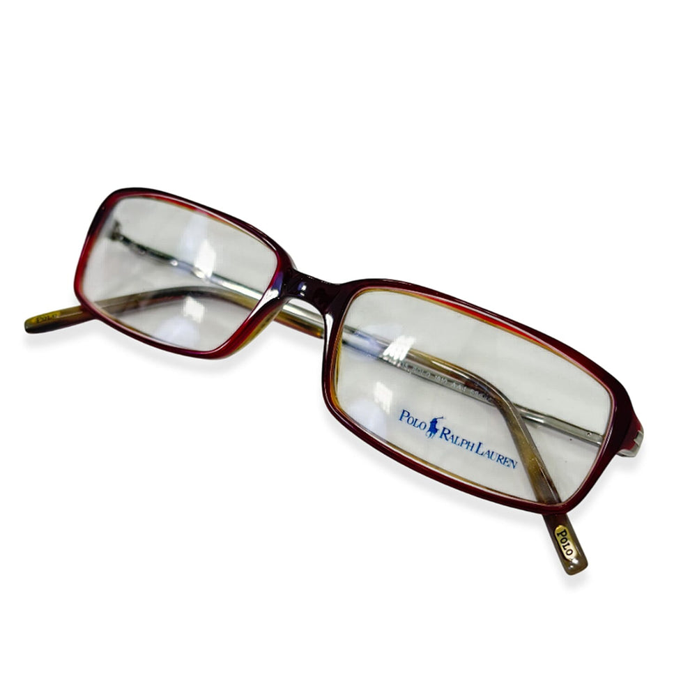 Polo Ralph Lauren Burgundy Combination Rectangular Readers (Power 1.5)