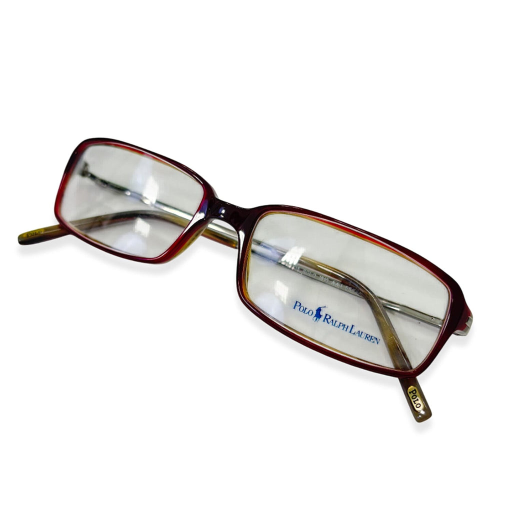 Polo Ralph Lauren Burgundy Combination Rectangular Readers (Power 1.5)