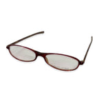 Polo Ralph Lauren Red Marble Effect Acetate Oval Readers (Power 4)